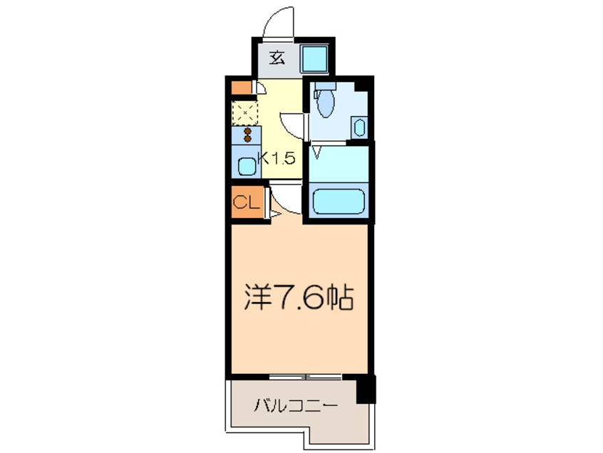 間取図 エコロジ－鶴舞レジデンス