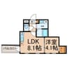 Spica 1LDKの間取り