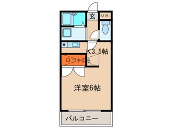 間取図 ラフォーレＫ