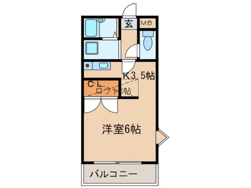 間取図 ラフォーレＫ