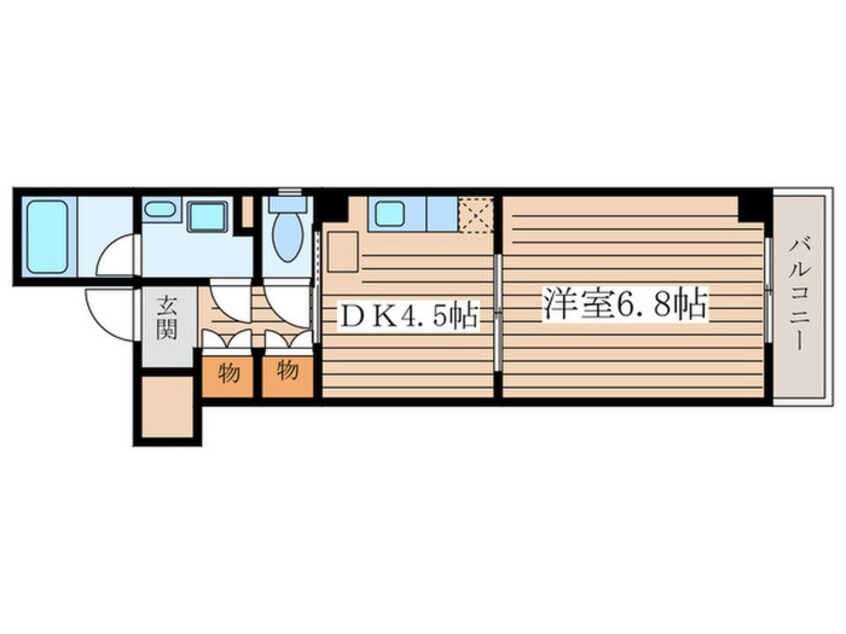 間取図 クリーンメゾンアラタマ