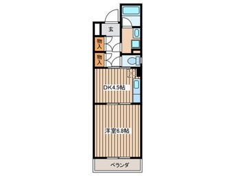 間取図 クリーンメゾンアラタマ