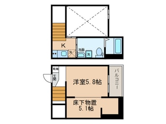 間取図 プレミア中島