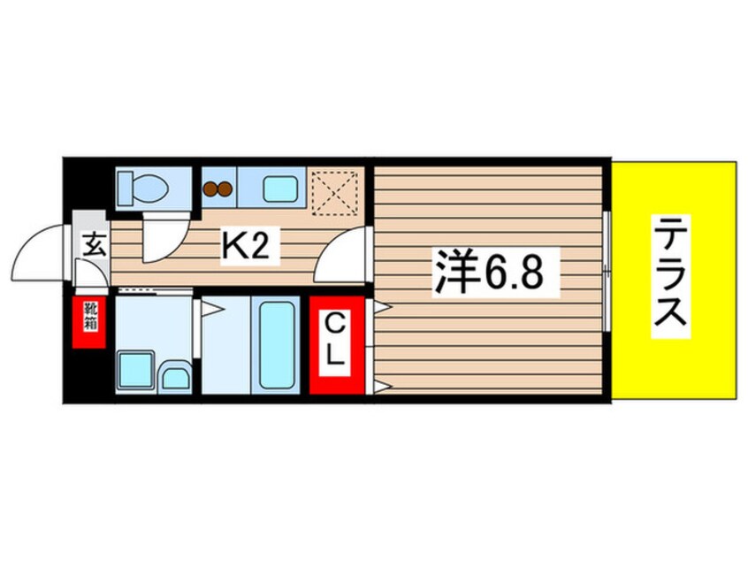 間取図 フォレシティ桜山