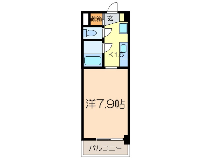 間取図 第７フクマルビル