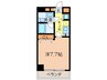 リベ－ル名駅南 1Kの間取り