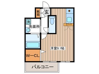 間取図 プレサンス桜通アベニュー(1007)
