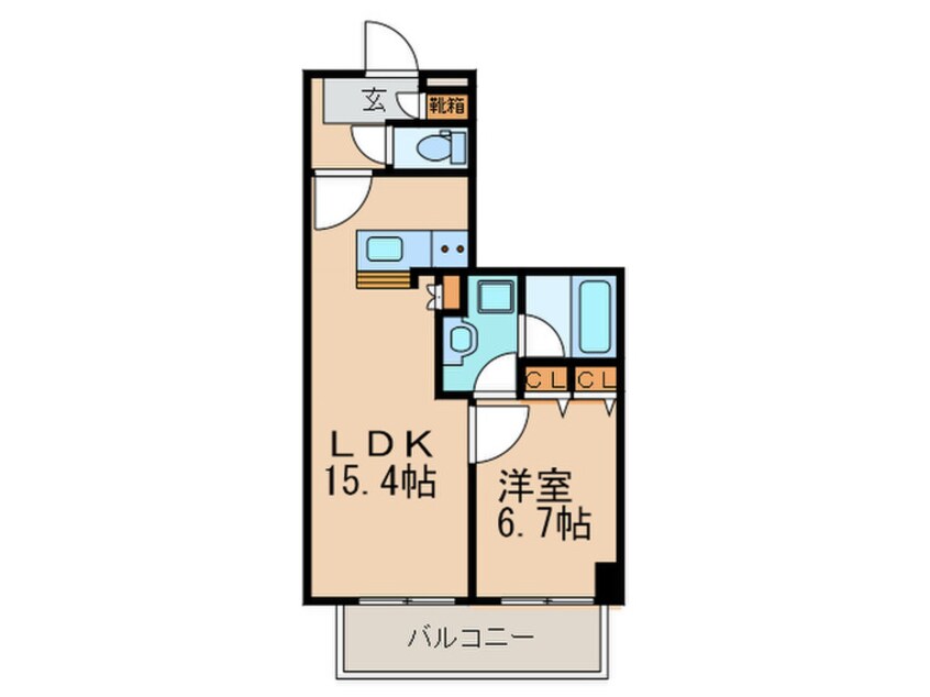 間取図 ロイヤルパ－クス千種