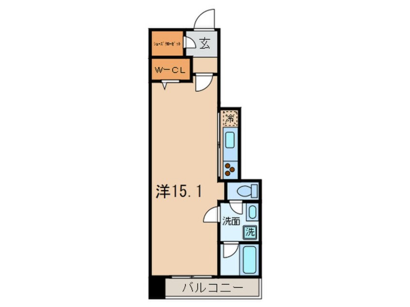 間取図 ロイヤルパ－クス千種