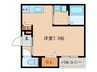 Ｌｉｓｉｎ 1Rの間取り
