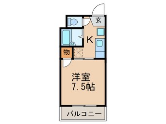 間取図 キララハイツ