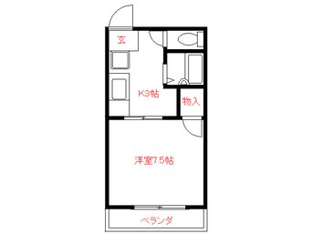 間取図 キララハイツ