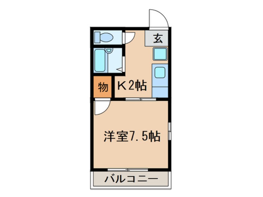 間取図 キララハイツ