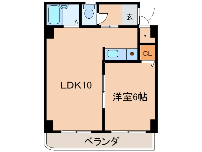 間取図 アパートメント今池