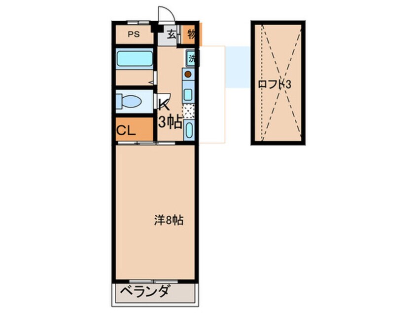 間取図 エスポワール本山