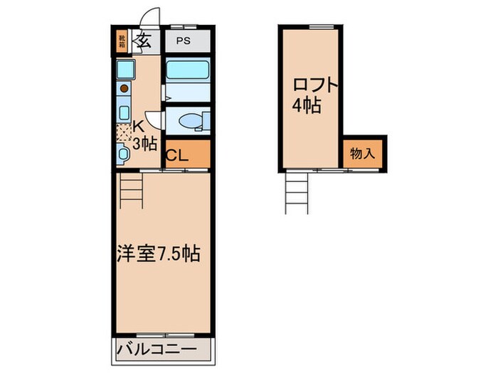 間取り図 エスポワール本山
