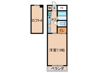 間取図 エスポワール本山