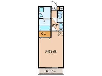 間取図 アムール白浜
