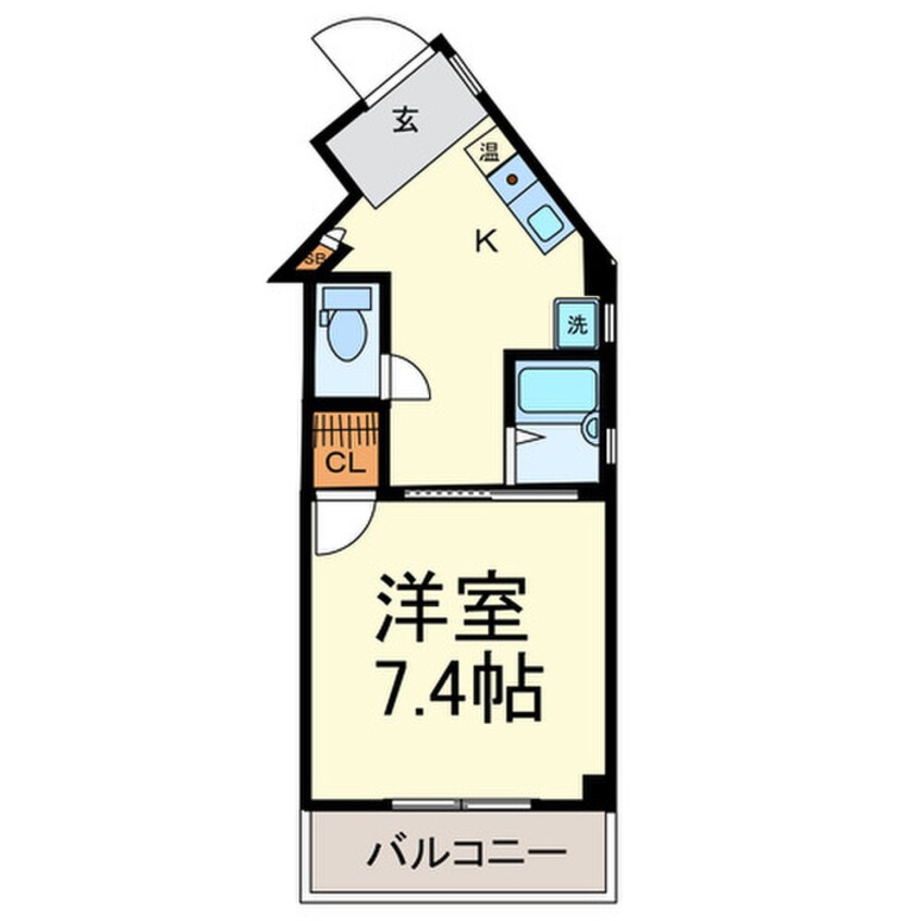 間取図 第3クリスタル