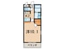 ＫⅡ－ＯＫＡＳＡＮ　Ｂ．参番館 1Kの間取り