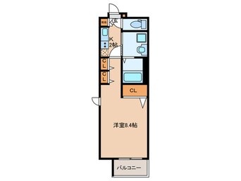 間取図 パルティール大曽根（801）