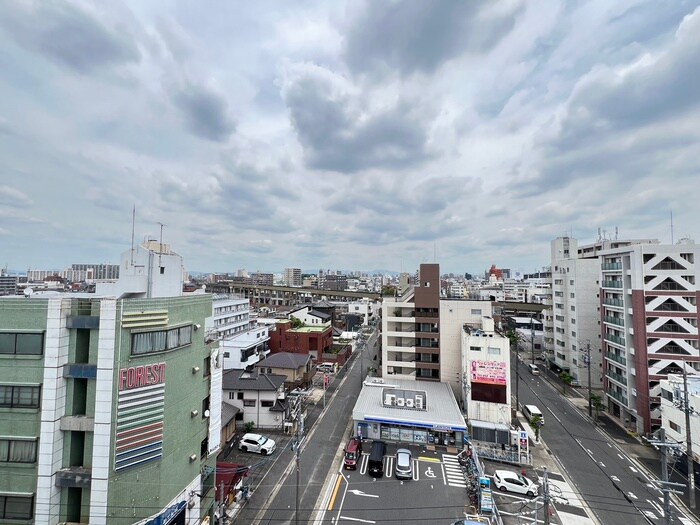 室内からの展望 パルティール大曽根（801）