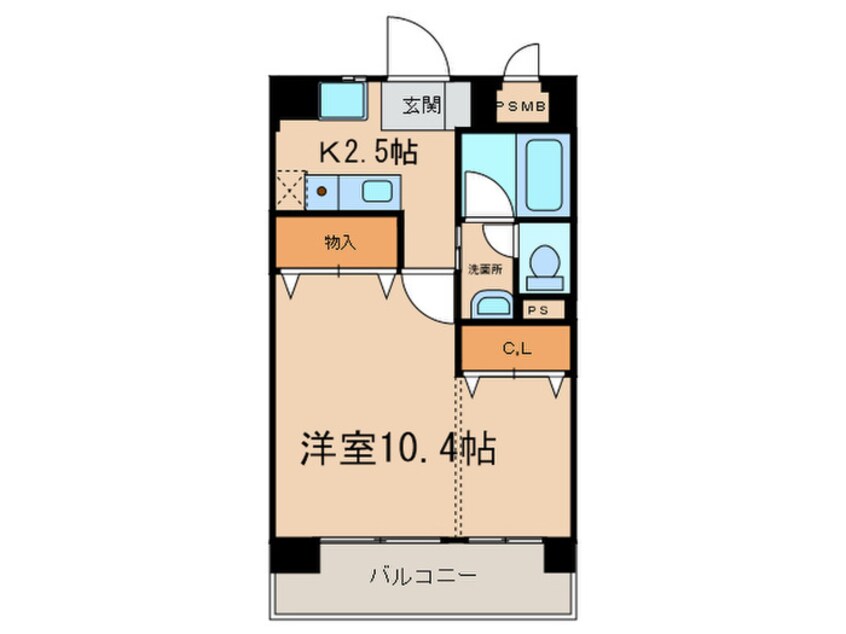 間取図 グレイスヒル・ホズミ