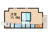 ラ・シュシュ覚王山 1Rの間取り