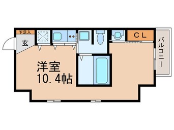 間取図 ラ・シュシュ覚王山