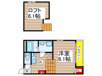 間取図 ハーモニーテラスmilet