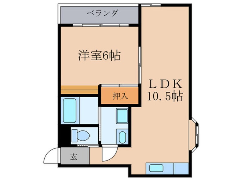 間取図 メゾン尾張旭