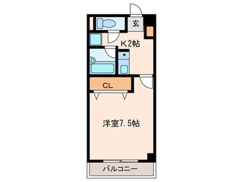 間取図 ドミトリー三好ヶ丘