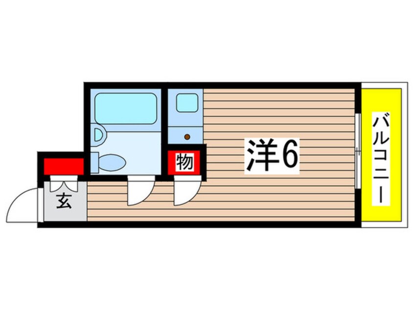 間取図 サンハイツ喜多村