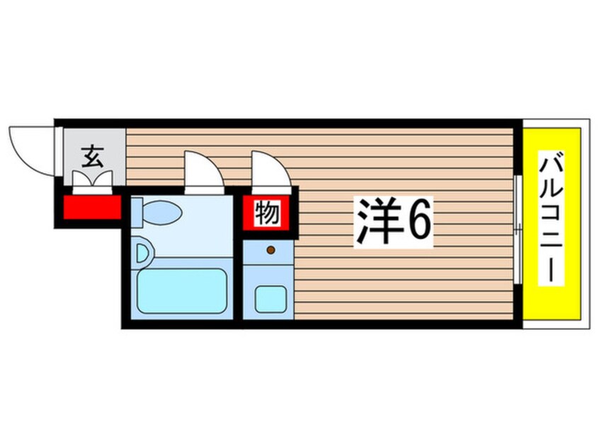 間取図 サンハイツ喜多村