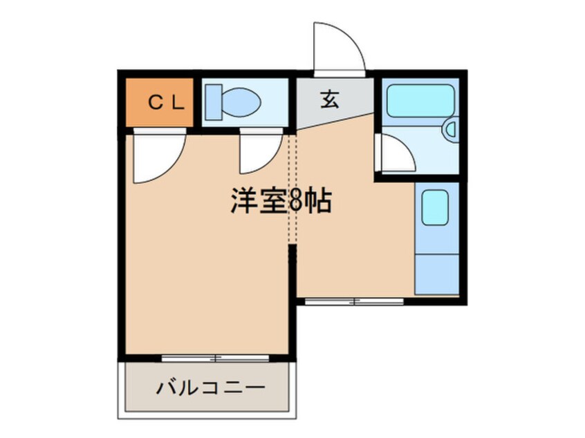 間取図 丸協マンション３