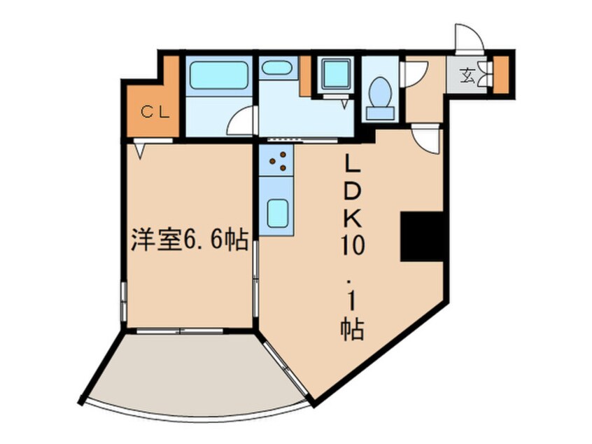 間取図 Proceed金山２