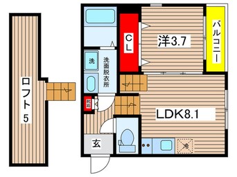 間取図 ノブレス・ルミエ