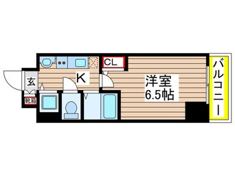 間取図 ﾌﾟﾚｻﾝｽ金山ｸﾞﾘｰﾝﾊﾟｰｸｽ（1301）