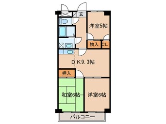 間取図 グランシャリオ