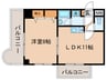 メゾン　エトワ－ル 1LDKの間取り
