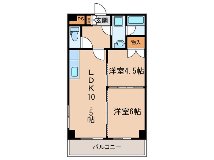 間取り図 メゾン　エトワ－ル