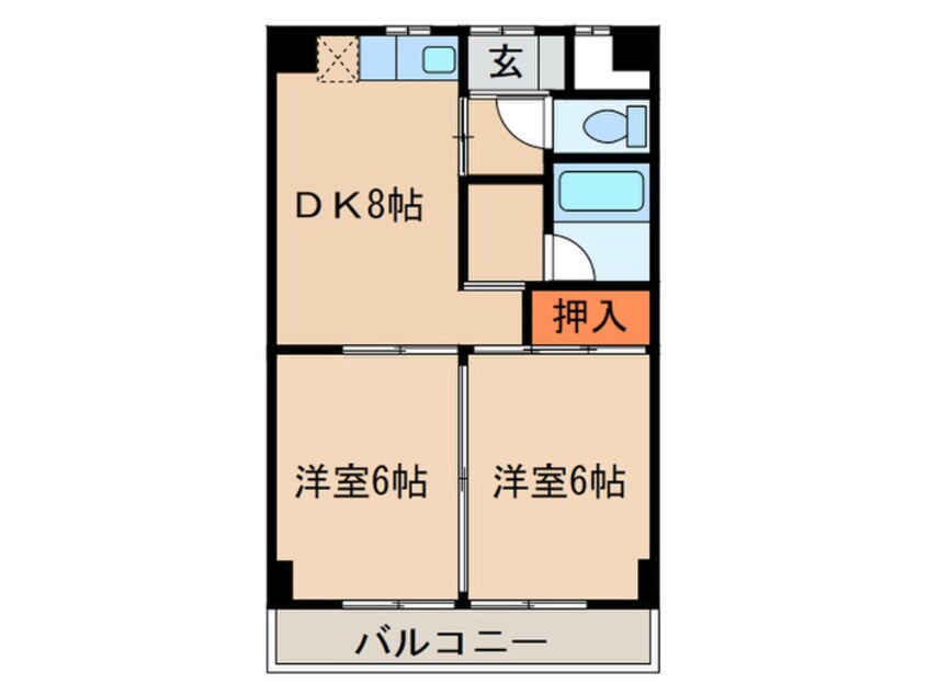 間取図 メゾン新守