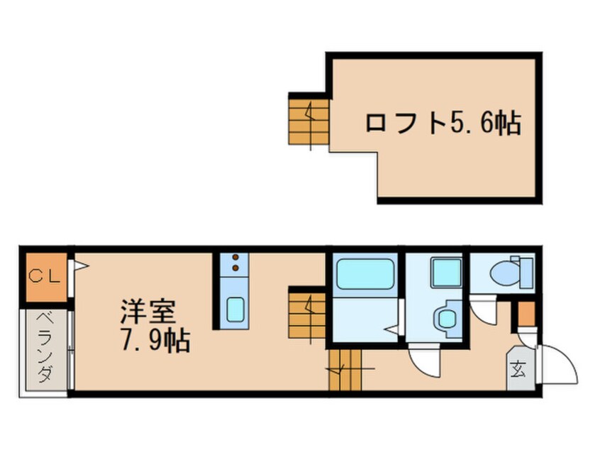 間取図 ソルテ