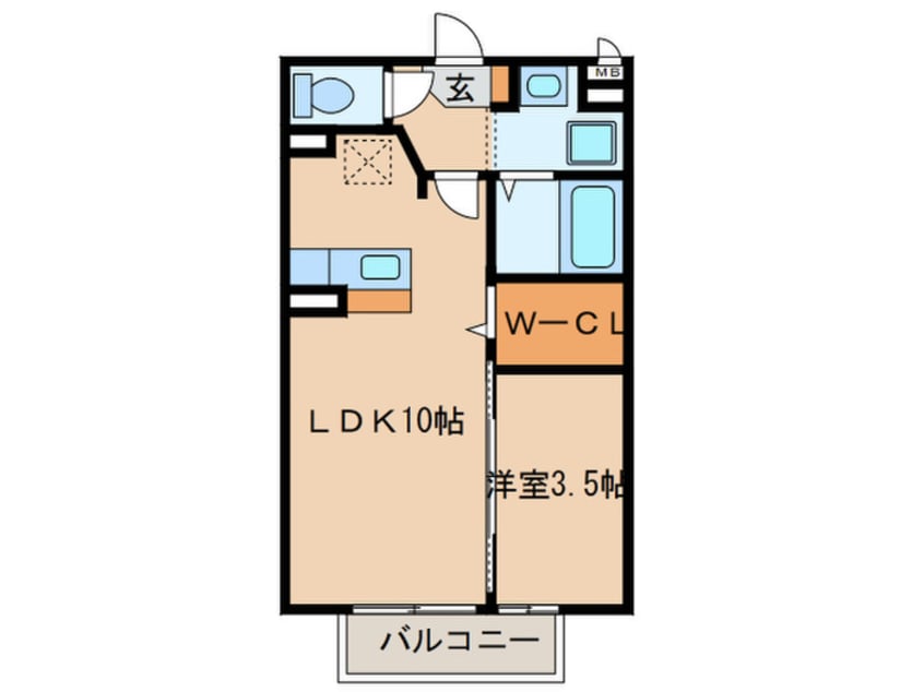 間取図 ルポゼ