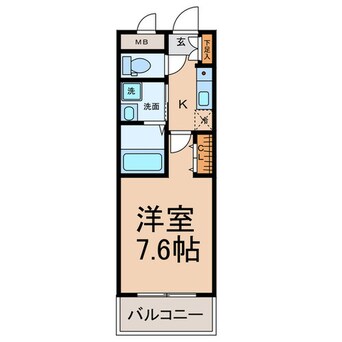 間取図 Ｓｕｎ Ｓｔａｔｅ白壁