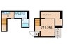 Tross港栄 1Kの間取り
