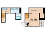 Tross港栄 1Kの間取り
