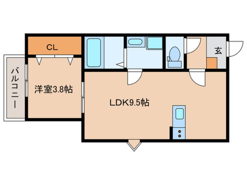 間取図 LECOCON中村