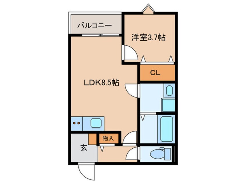 間取図 LECOCON中村