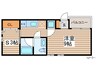 コレクション新瑞橋 1SRの間取り